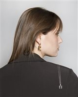 Orecchini Loving Palladio  Donna 3D in Argento Zircone ORG05 SERLIANA - ORG05 SERLIANA